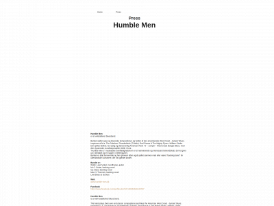 humble-men.dk snapshot