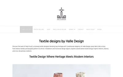 halle-design.com snapshot