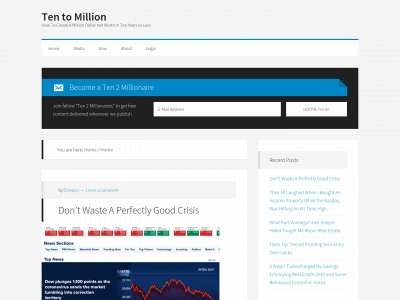 tentomillion.com snapshot