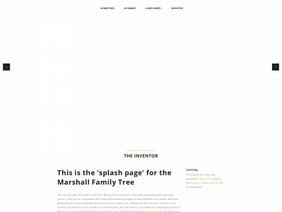 marshallfamilytree.com snapshot