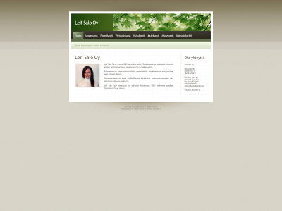 leifsalo.fi snapshot