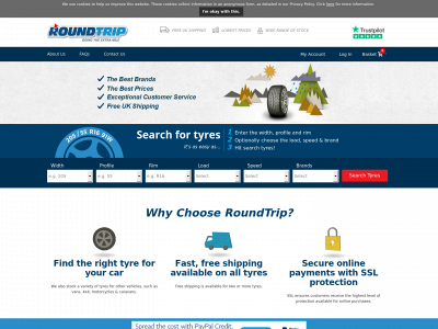 roundtriptyres.co.uk snapshot