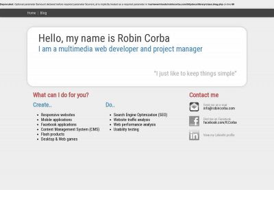 robincorba.com snapshot