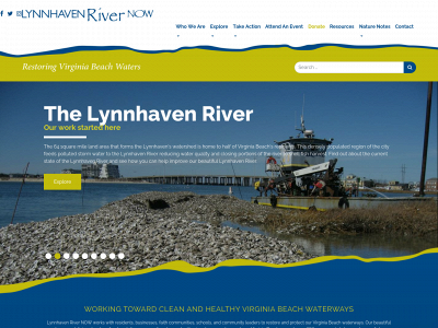 lynnhavenrivernow.org snapshot