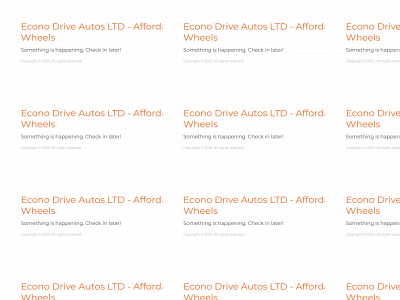 econodriveautos.co.uk snapshot
