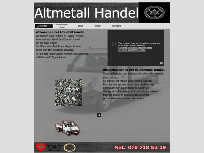 altmetal-handel.ch snapshot