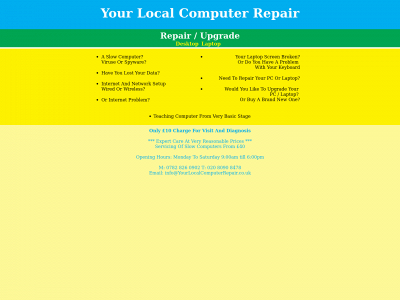 yourlocalcomputerrepair.co.uk snapshot
