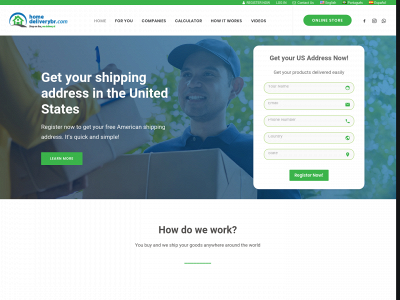 homedeliverybr.com snapshot