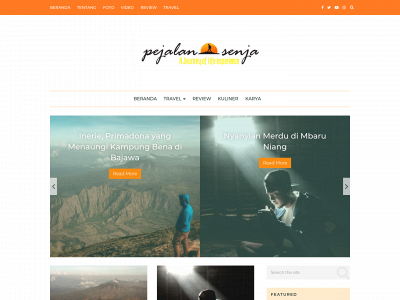 pejalansenja.com snapshot