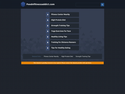 foodnfitnessaddict.com snapshot