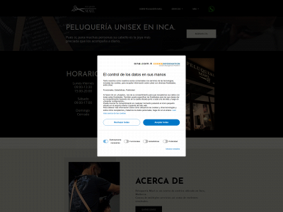 peluqueriamael.com snapshot