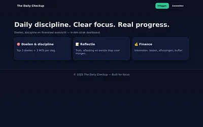thedailycheckup.nl snapshot