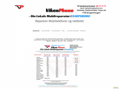 www.vikenphone.no snapshot