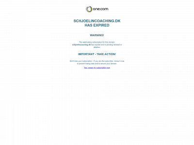schjoelincoaching.dk snapshot