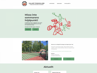 dalarotennisklubb.se snapshot