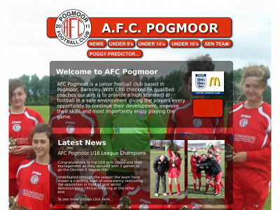 afcpogmoor.co.uk snapshot