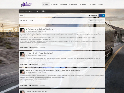 jellinstrucking.com snapshot