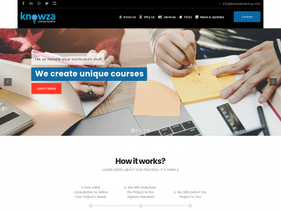 knowzalearning.com snapshot