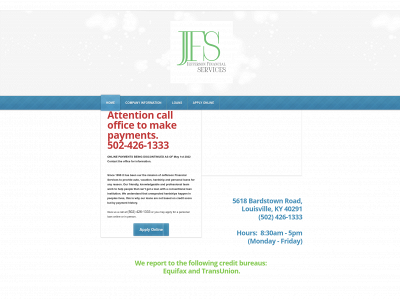 jeffersonfinancialservices.com snapshot