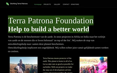 terrapatrona.foundation snapshot