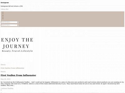 onegirlonejourney-me.com snapshot