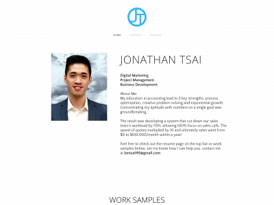 www.tsaijonathan.com snapshot