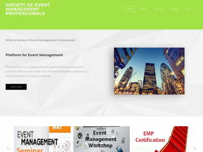 eventmanagementprofessionals.org snapshot