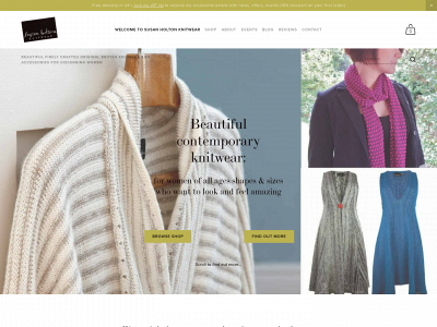 susanholtonknitwear.com snapshot