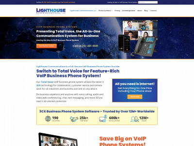 lhcommunications.com snapshot