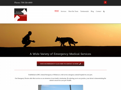 animalemergencyofmokena.com snapshot