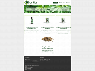 ekomidas.lt snapshot