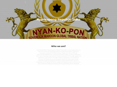 nyankopongmaroonsovereignstate.org snapshot