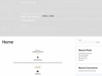 historyofindia.co.in snapshot