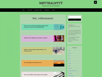 noeytralnytt.no snapshot