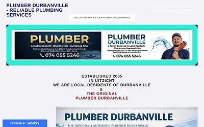 plumberdurbanville.weebly.com snapshot