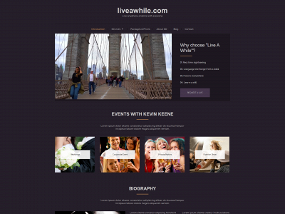 liveawhile.com snapshot