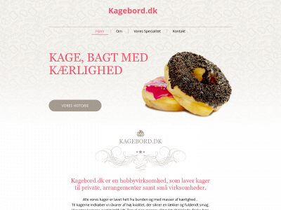 kagebord.dk snapshot