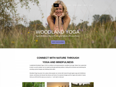 woodlandyoga.co.uk snapshot