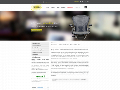 stevensonsofficefurniture.co.uk snapshot