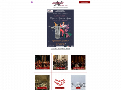 artivocali.be snapshot