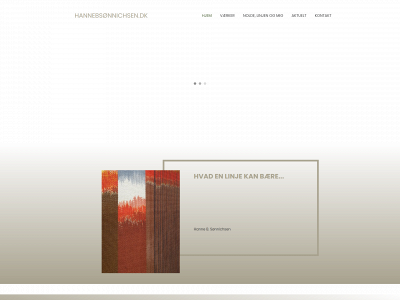 hannebsønnichsen.dk snapshot