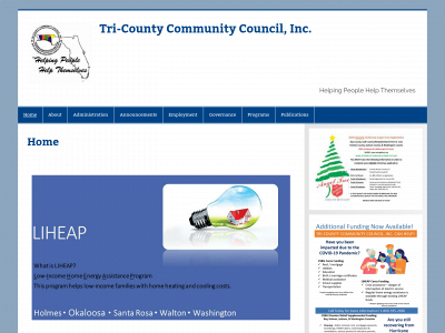 tricountycommunitycouncil.com snapshot