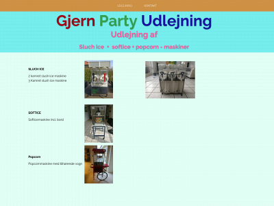 gjernparty.dk snapshot