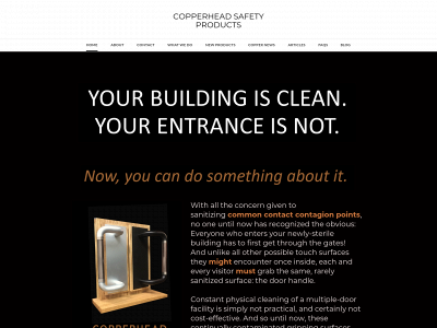 copperheadsafety.com snapshot