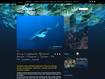 similanscuba.com snapshot