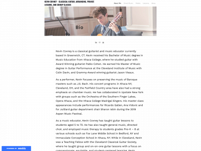 kevincovney.weebly.com snapshot