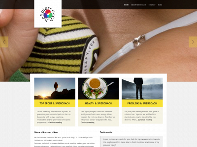 spiercoach.be snapshot