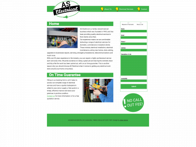 aselectrical.com.au snapshot