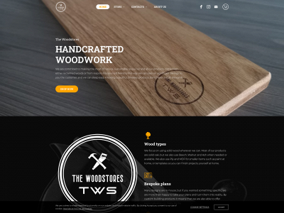 thewoodstores.com snapshot