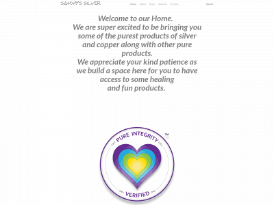 www.sammyssilver.com snapshot